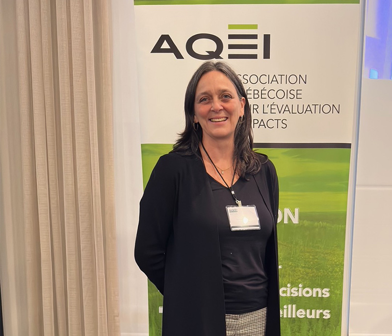 Nathalie Leblanc donne une formation dans le cadre de l’Atelier-Formation de l’AQEI