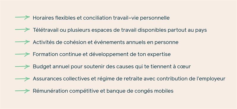 Le meilleur environnement pour travailler